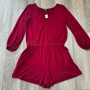 American Eagle Outfitters, Soft and Sexy Long Sleeve Romper Shorts Size XL NWT